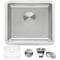 Ruvati 18" Undermount Bar Prep Kitchen Sink 16 Gauge SS Single Bowl RVM5916 - alternate 1